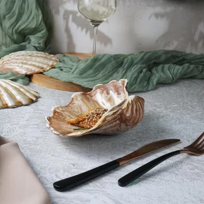 Тарелка Frutti di Mare 20X15 CM Pearl Shell 5