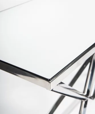 Консоль Pyramid 120X35X76 CM Silver 3