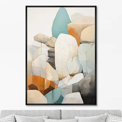 Постер на холсте Stones 75X105 CM 6
