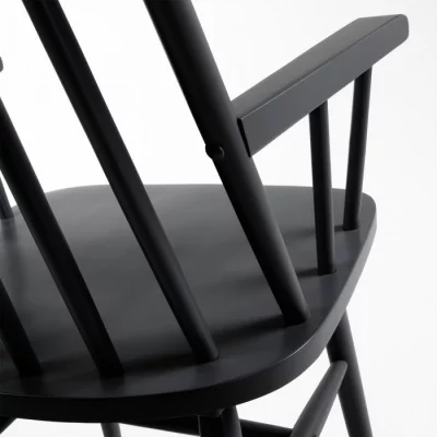 Стул Tressia с подлокотниками 87X53X51 CM черный 4