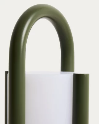 Портативный настольный светильник Leros зелёный 14X14X28 CM 5