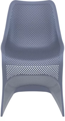 Стул пластиковый Bloom 50X58X85 CM серый 4