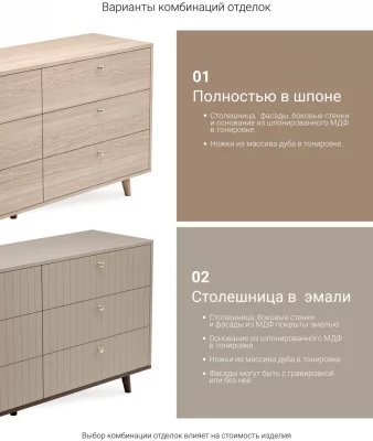 Комод Twin 94X40X82 CM 3