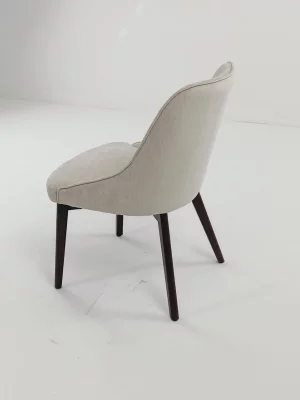 Стул ABI BOSTON-102, латте, ткань / орех 54X63X89 CM 4