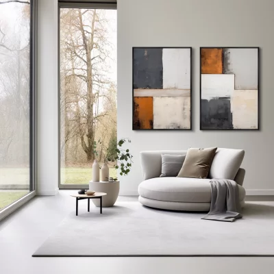 Набор из двух постеров на холсте Diferentes colores 75X105 / 75X105 CM 4