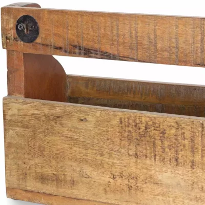 Барная винтажная полка Taube 95X14X28 CM 4