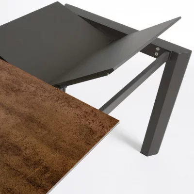 Раздвижной стол с керамической столешницей Axis 140-200X90X76 CM 5