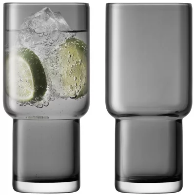Набор из 2 хайболов Utility 390 ml серый 6