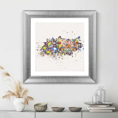 Постер Rome is an optimistic abstraction 61X61 CM 3