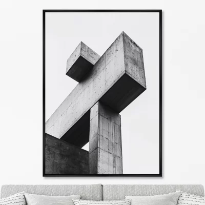 Постер на холсте The Structure of the Forms 75X105 CM 6