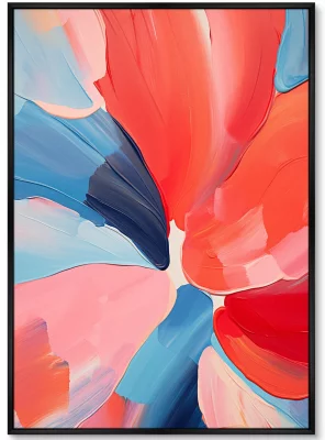 Набор из двух постеров на холсте The blooming flowers 75X105 / 75X105 CM 3