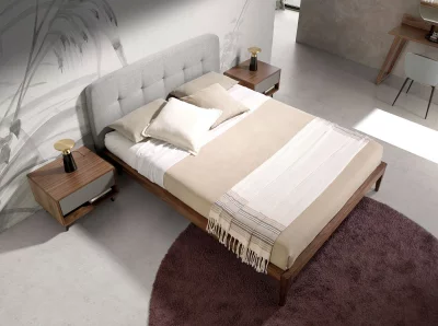 Кровать с изголовьем Cama Atelier 172X217X98 CM 5