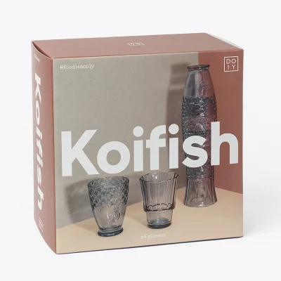Набор стаканов koifish, голубые 6