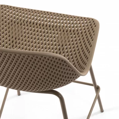 Барный стул Quinby 44X49X107 CM бежевого цвета 6