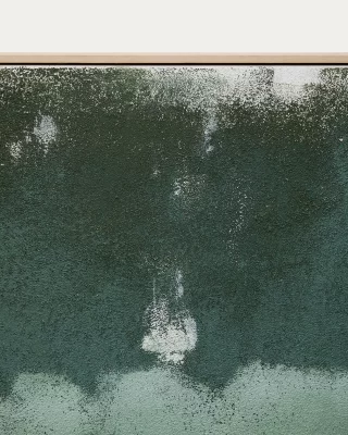 Абстрактная картина Selnar зелёная 202X122 CM 5