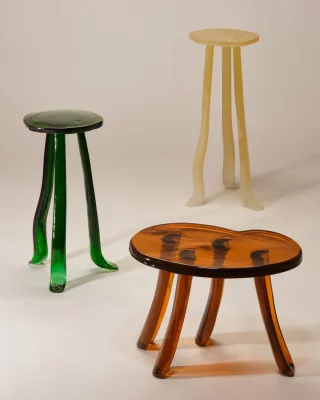 Журнальный столик Lung Tall 25X25X65 CM 3