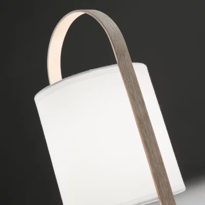 Настольный абажур Zayla 15X15X31 CM белый 3