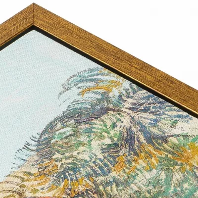 Постер на холсте Sunburst Over Sackingen 105X75 CM 5