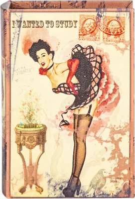 Шкатулка в виде книги Nessa 14X6X20 CM 7