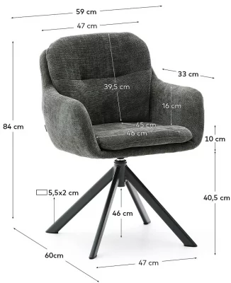Стул Lexa 59X60X83 CM 5