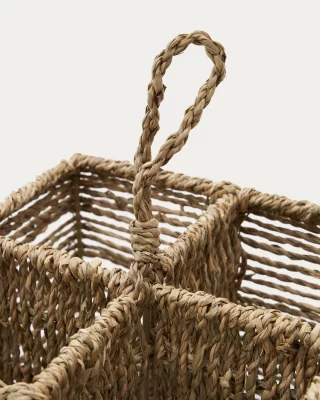 Корзина для столовых приборов из натурального волокна Tossa 20X20X15 CM 5