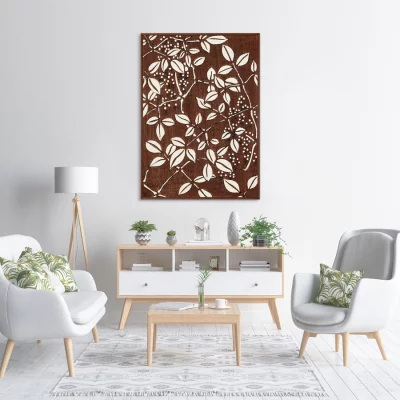 Постер Leaf pattern 75X105 CM 3