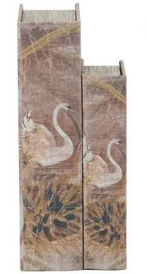 Набор из двух шкатулок в виде книг Belenos 18X7X27 / 13X5X22 CM 7
