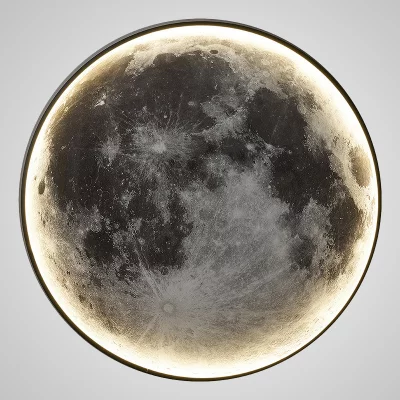 Настенный декоративный светодиодный светильник Moon 60X4X60 CM 4