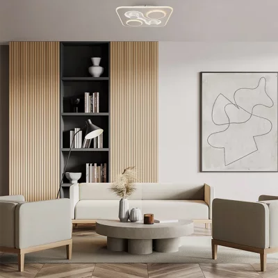 Потолочный светодиодный светильник Lamina 48X48X6.5 CM 5