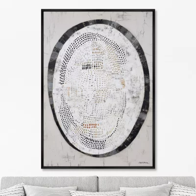 Репродукция картины на холсте A Balloonist in a Hot Air Balloon 75X105 CM 6
