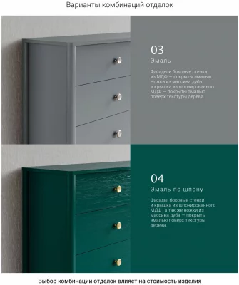Комод Bergen 159X43X80 CM 5