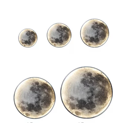 Настенный декоративный светодиодный светильник Moon 60X4X60 CM 7