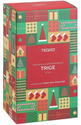 Подсвечник декоративный Trige 9X9X21 CM 5