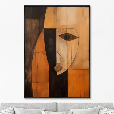 Постер на холсте Monotony of the palettess 75X105 CM 6