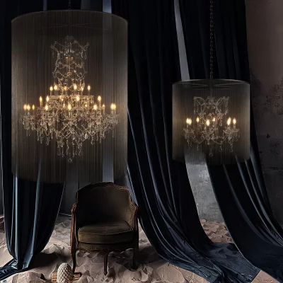 Подвесная люстра Vaille Crystal 80X80X115 CM 8