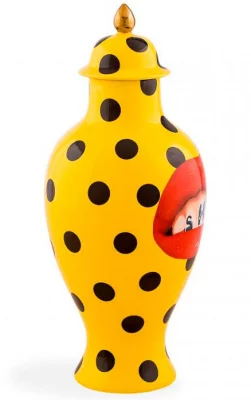 Фарфоровая ваза Toiletpaper Vase 20X20X47 CM 5