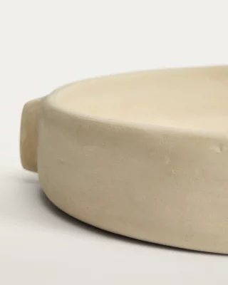Декоративная чаша из папье-маше Mireni бежевая 31 CM 5