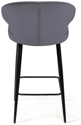Стул полубарный Richard 51X51X91 CM серый 5