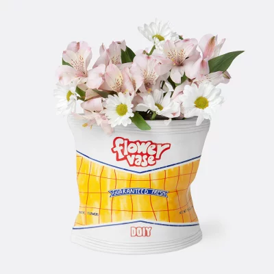 Ваза для цветов corner shop, chips bag, 17 см 7