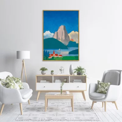 Репродукция картины на холсте Ohne Titel 75X105 CM 3