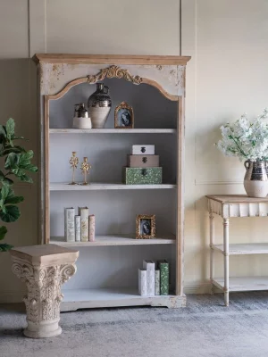 Книжный шкаф Прованс 120X45X210 CM 7