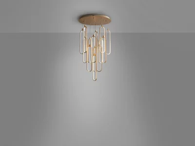 Люстра Colette 14L розовое золото DIM 60X60X49 CM 8