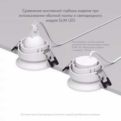 Точечный встраиваемый влагозащищенный светильник Deep 8X8X6 CM 4