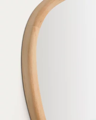 Зеркало из тикового дерева Alura 45,5X47 CM 4