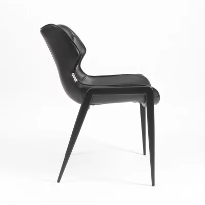 Стул Найроби черная экокожа черные ножки 53X63,5X82 CM 3