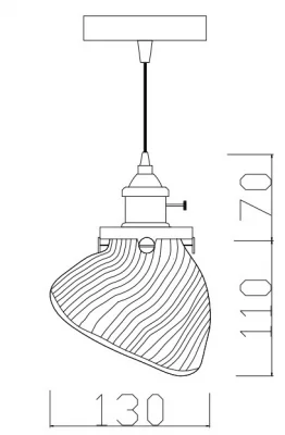 Подвесной светильник Loft Sea Shell 4