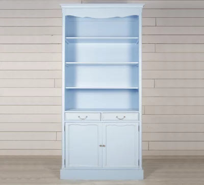 Книжный шкаф Leontina Blue 104X40X220 CM 6
