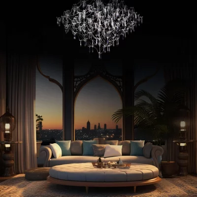 Подвесная люстра Mira 120X120X140 CM 4