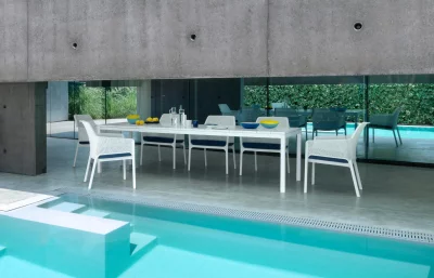 Стол металлический Rio Alu Fix 210X85X75 CM 3