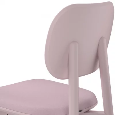Стул Saga 44X53X88 CM розовый 4